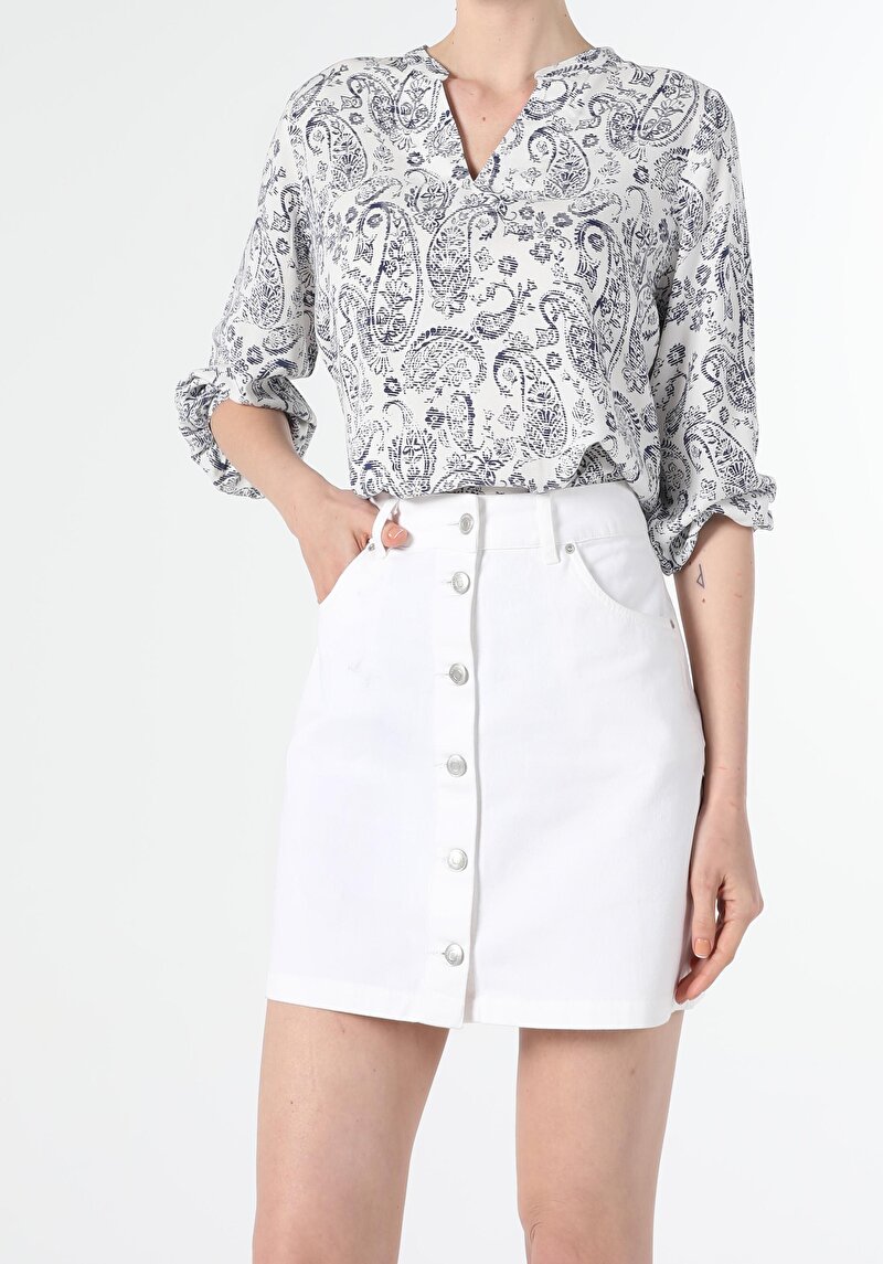 Зображення Сорочка З Довгим Рукавом Жіноча Біла  Cl1056428