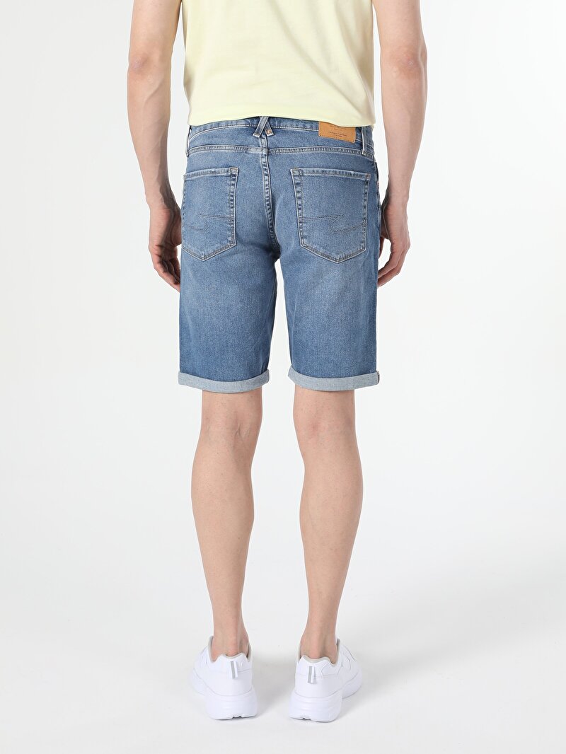 Показати інформацію про Джинсові Шорти Чоловічі Блакитні Cl1054565