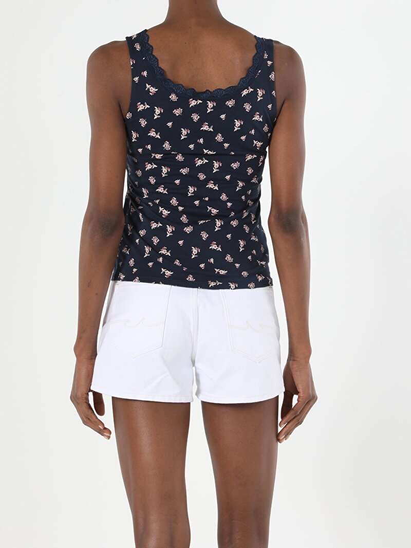 Показати інформацію про Майка Жіноча Синя Класичного Крою Cl1054019