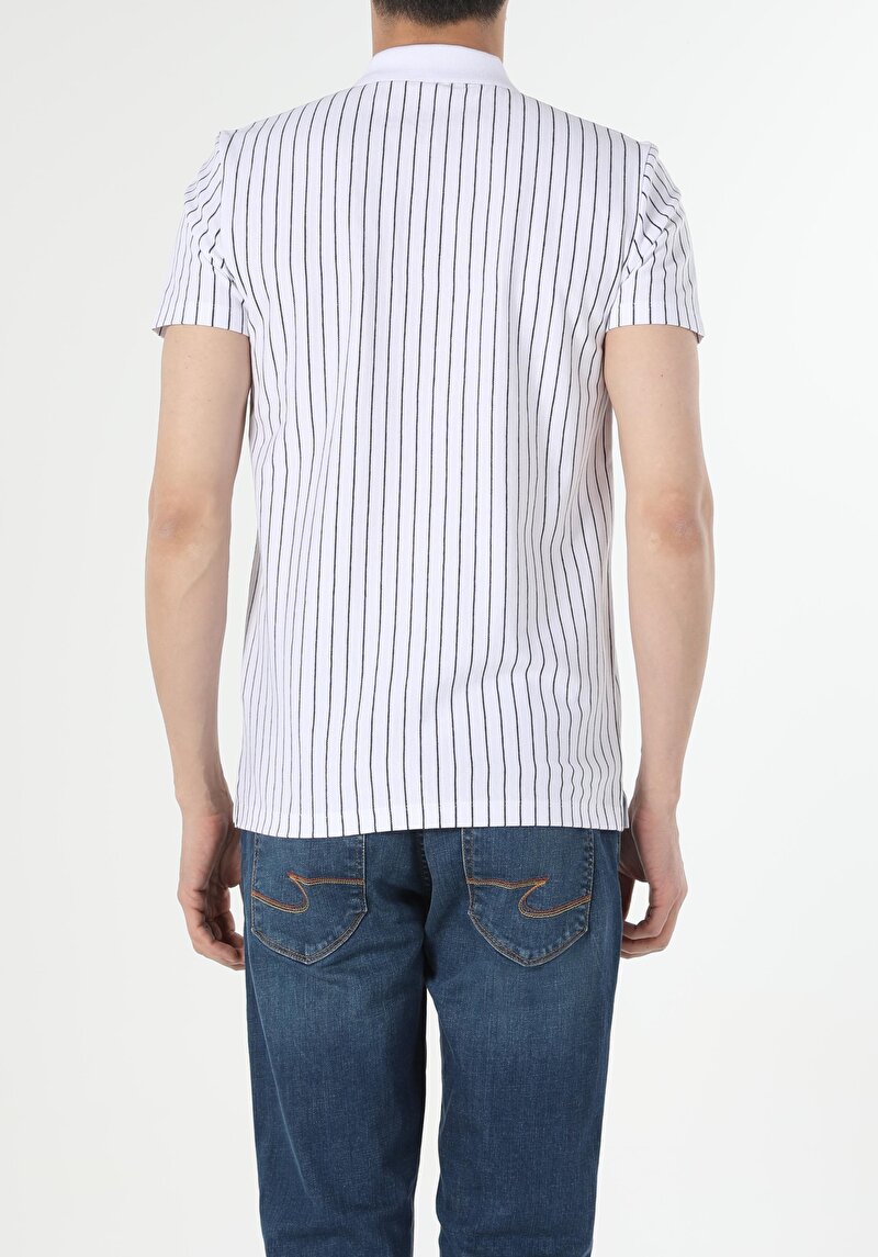 Показати інформацію про Поло З Коротким Рукавом Чоловіче Біле  Cl1054352