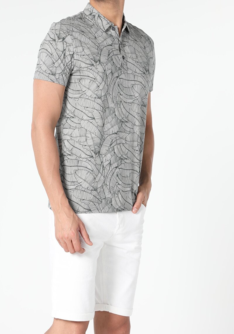 Показати інформацію про Поло Чоловіче Хакі Класичного Крою Cl1052873