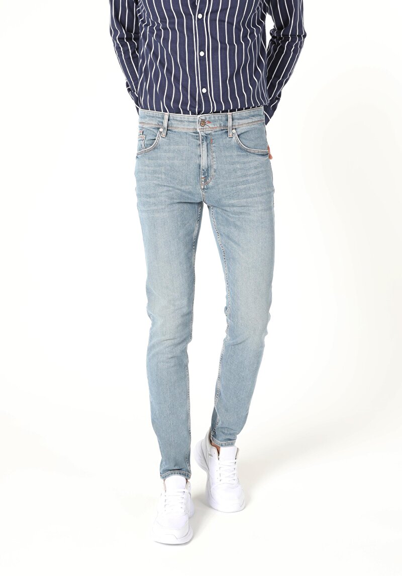 Показати інформацію про 041 Danny Джинси Чоловічі  Вузького Крою Cl1055493