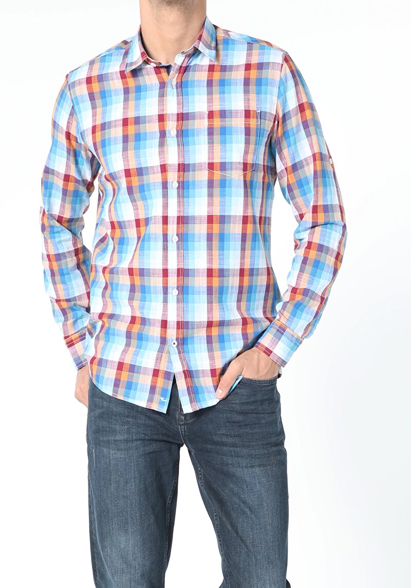 Зображення Сорочка З Довгим Рукавом Чоловіча Мультіколор  Cl1055807