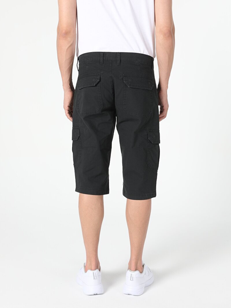 Показати інформацію про Шорти Чоловічі Сині Класичного Крою Cl1053774