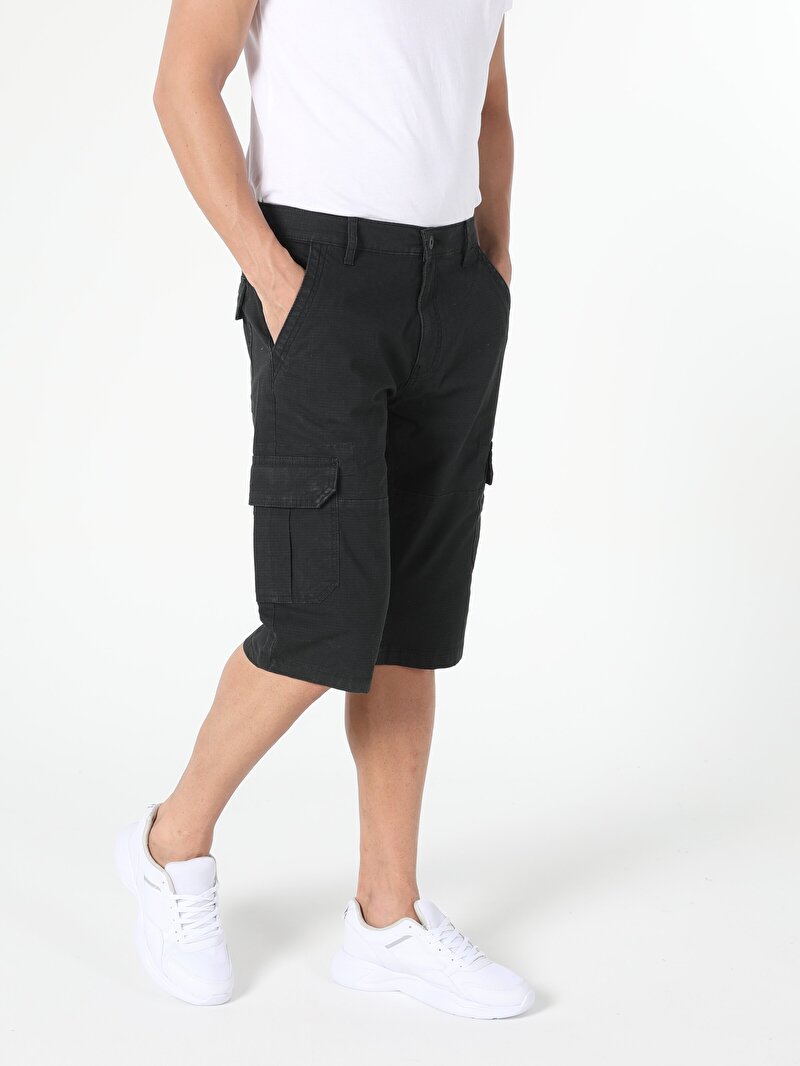 Показати інформацію про Шорти Чоловічі Сині Класичного Крою Cl1053774