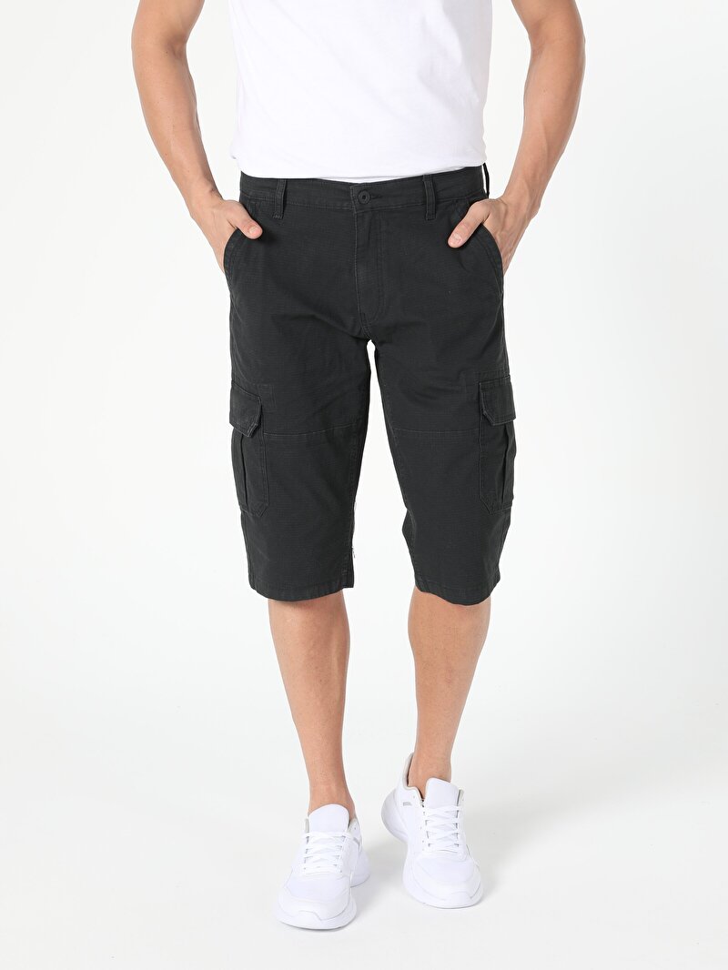 Показати інформацію про Шорти Чоловічі Сині Класичного Крою Cl1053774