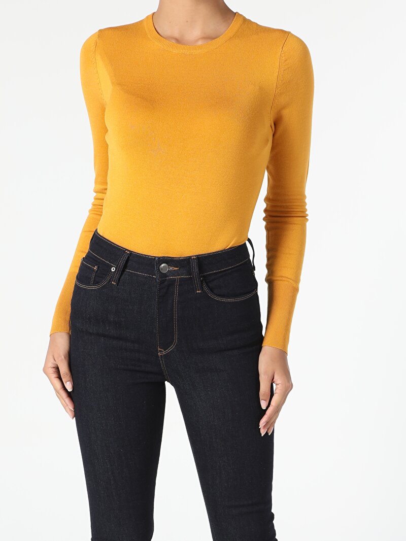 Показати інформацію про Светр Жіночий Жовтий  Cl1051086