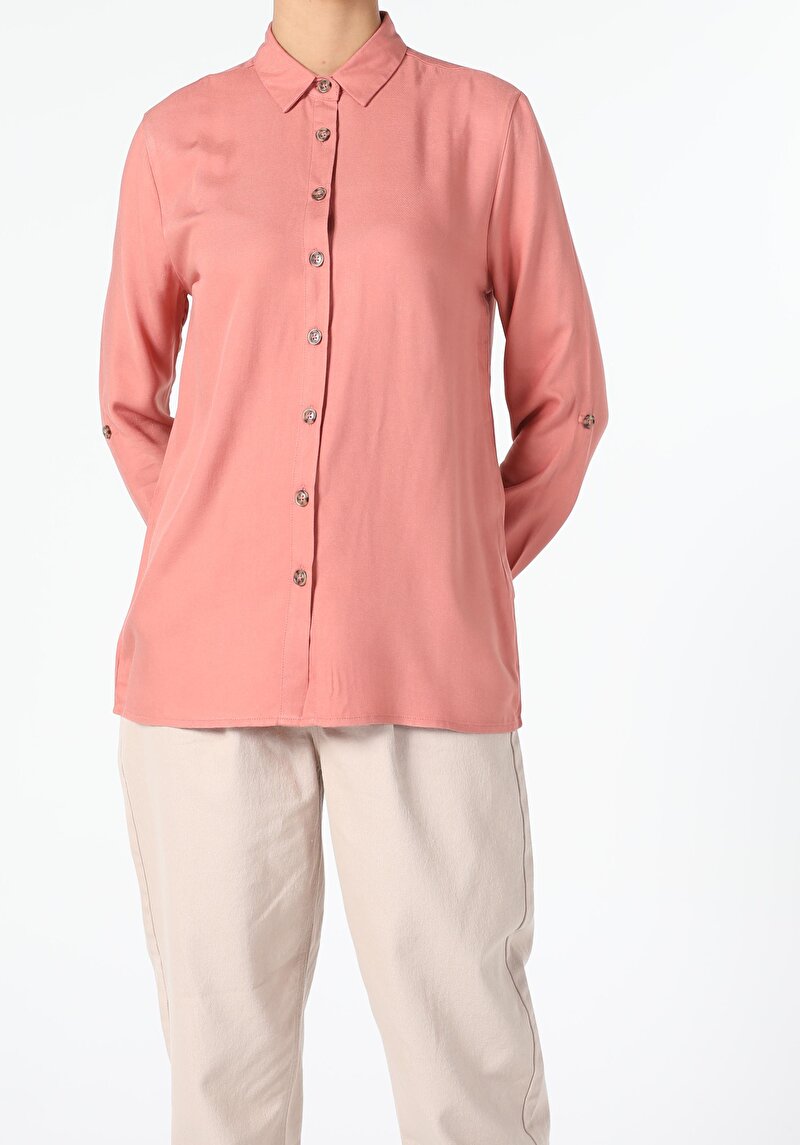 Зображення Сорочка З Довгим Рукавом Жіноча Сіра Cl1054967