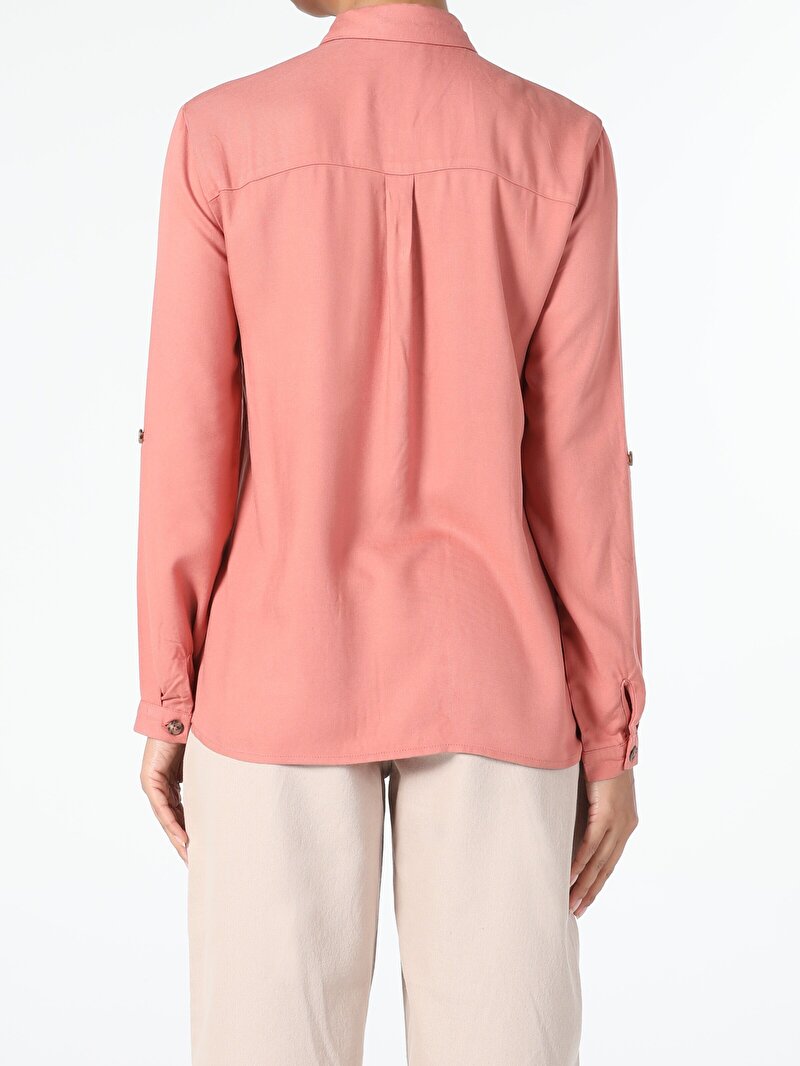 Показати інформацію про Сорочка З Довгим Рукавом Жіноча Сіра  Cl1054967