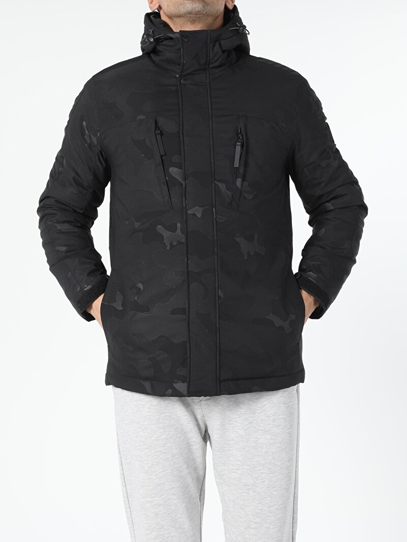 Показати інформацію про Куртка Чоловіча Чорна Cl1055587