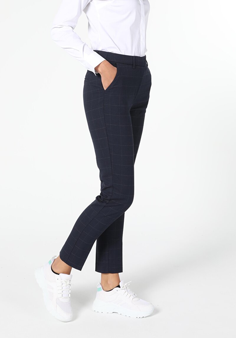 Показати інформацію про Брюки Жіночі Сині  Cl1055037