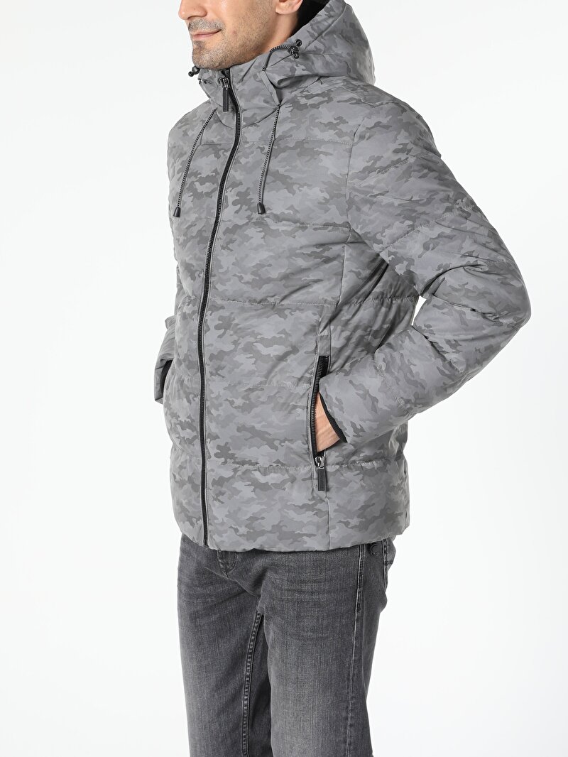 Показати інформацію про Куртка Чоловіча Сіра Cl1055170