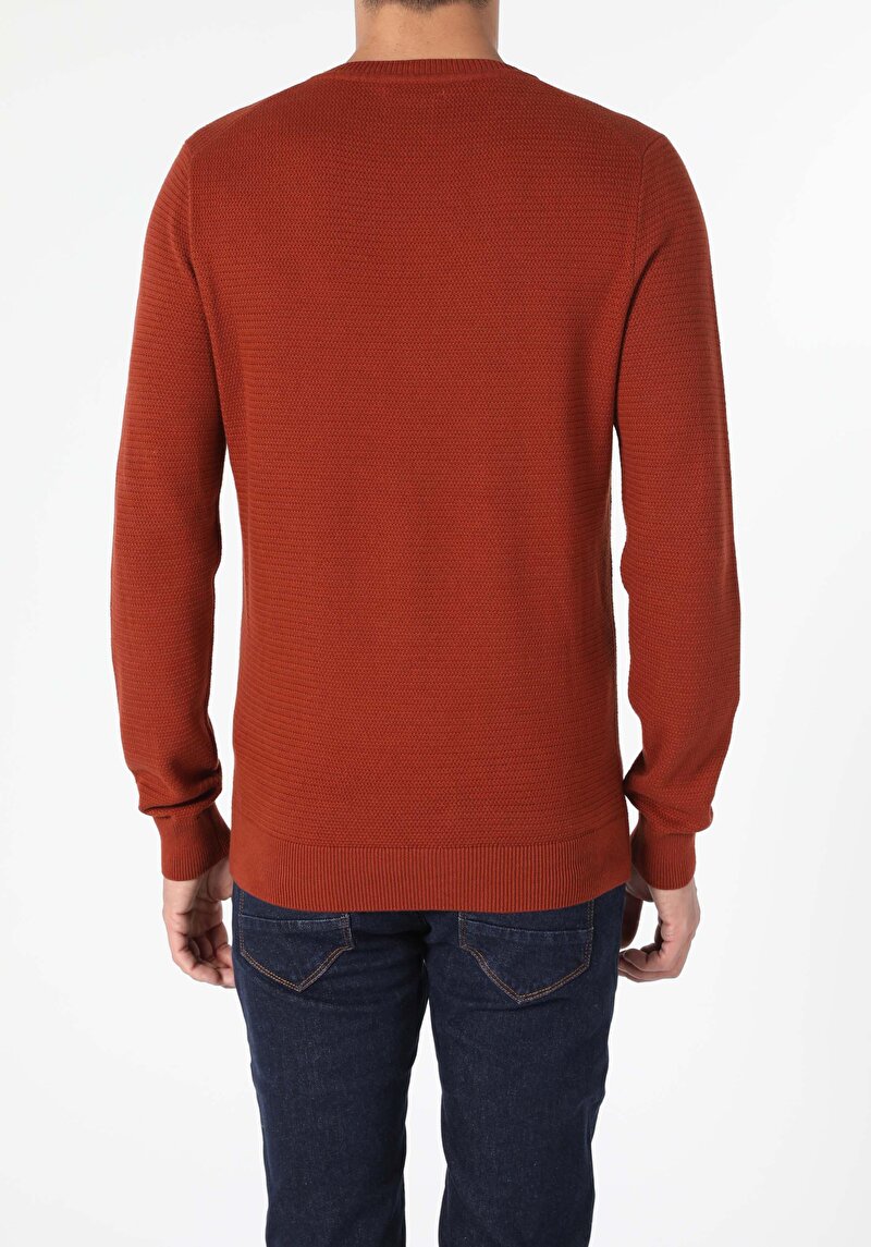 Показати інформацію про Светр Чоловічий Коричневий  Cl1046786