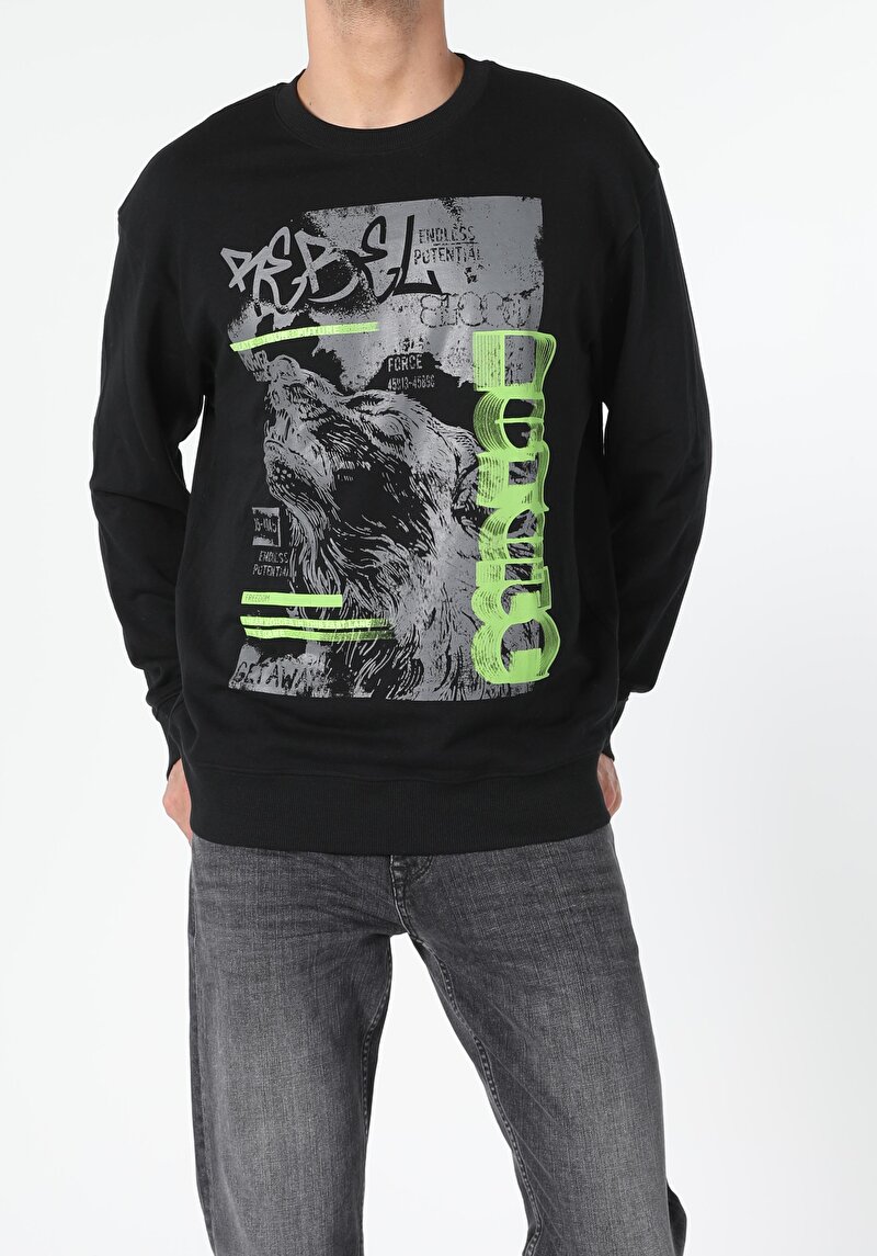 Зображення Толстовка Чоловіча Чорна  Cl1054845