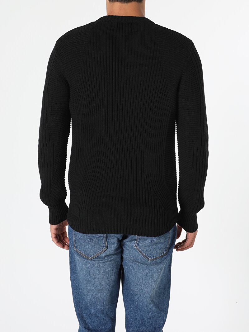 Показати інформацію про Светр Чоловічий Чорний  Cl1054868