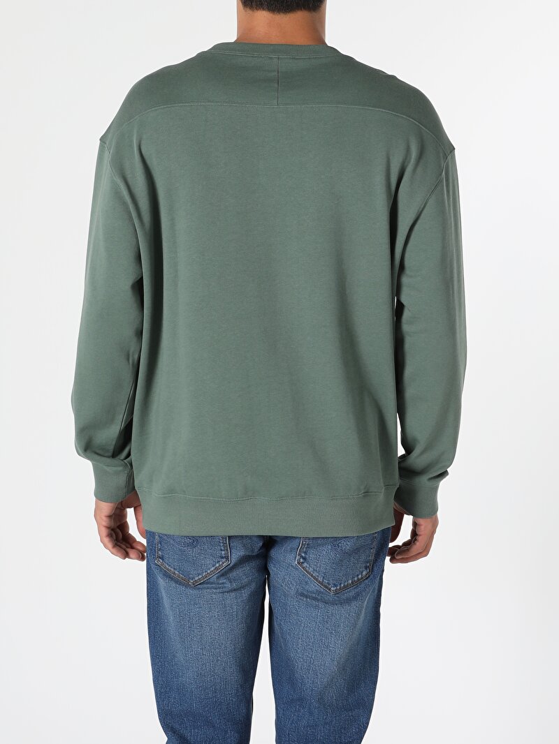 Показати інформацію про Толстовка Чоловіча Зелена  Cl1055402