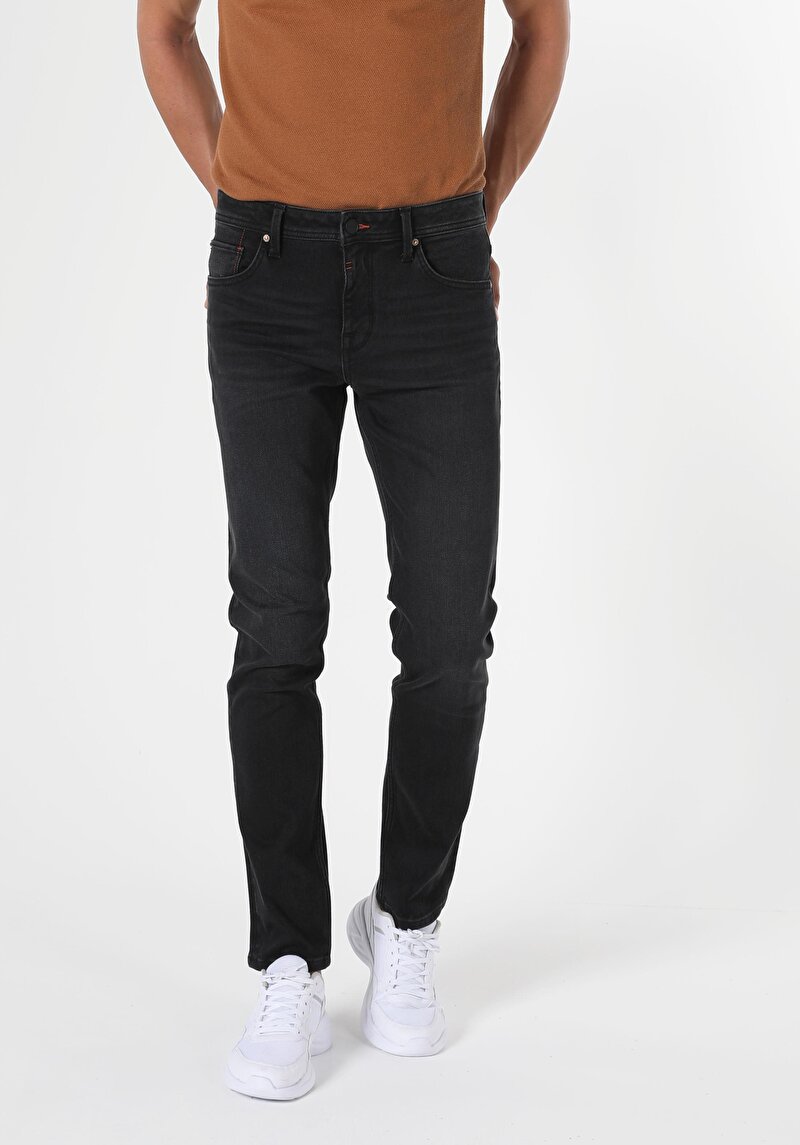 Показати інформацію про 044 KARL Утеплені Джинси Чоловічі  Прямого Крою CL1055706