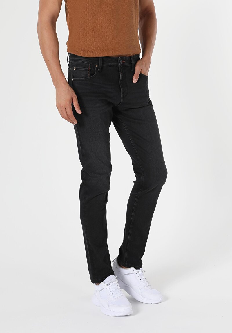 Показати інформацію про 044 KARL Утеплені Джинси Чоловічі  Прямого Крою CL1055706