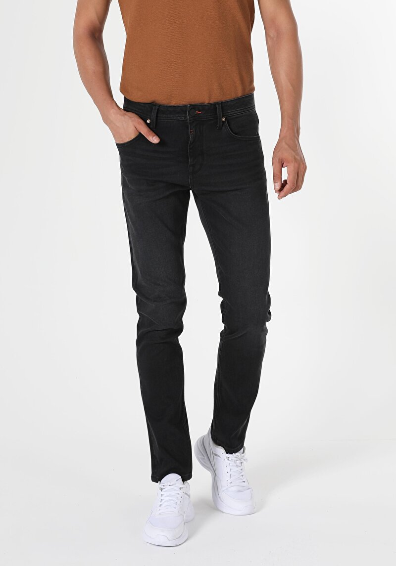 Показати інформацію про 044 KARL Утеплені Джинси Чоловічі  Прямого Крою CL1055706