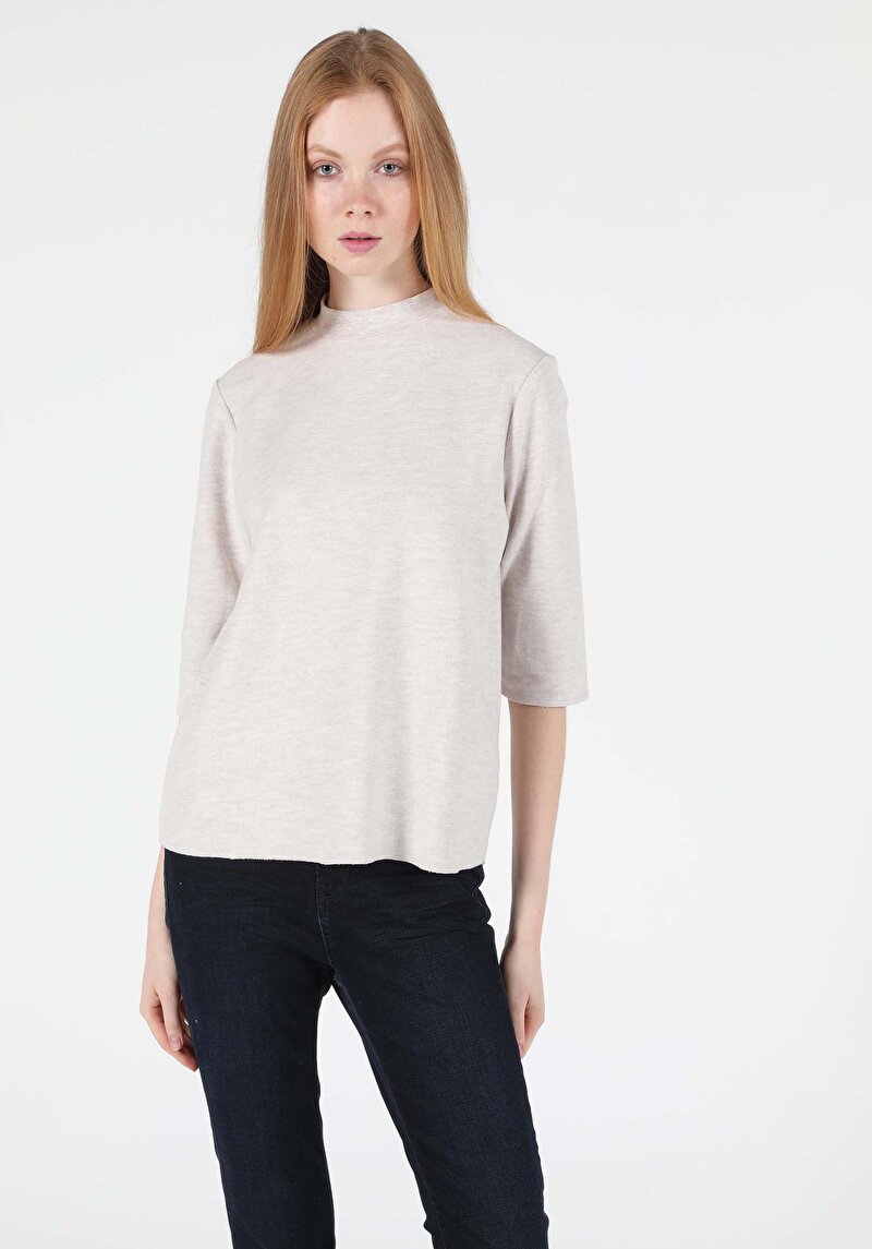 Зображення Футболка З Довгим Рукавом Жіноча Сіра  Cl1050465