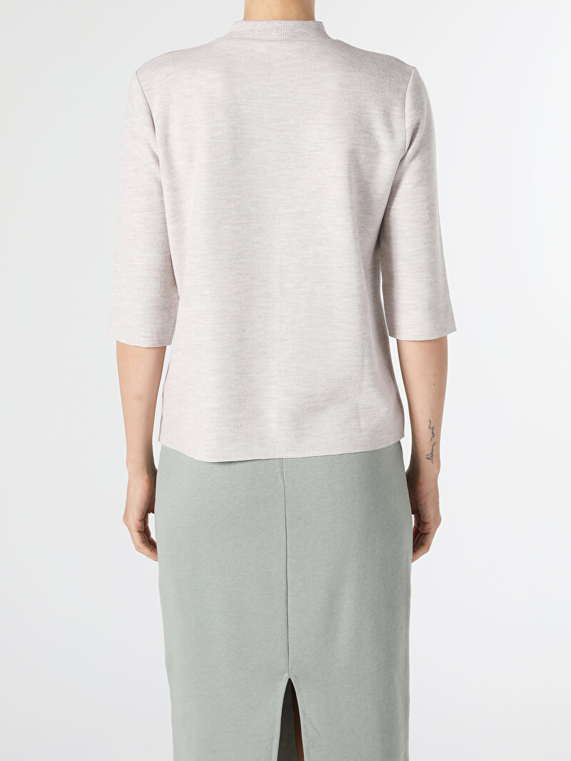 Показати інформацію про Футболка З Довгим Рукавом Жіноча Сіра  Cl1050465