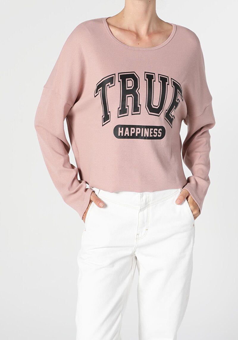 Зображення Футболка З Довгим Рукавом Жіноча Рожева  Cl1055761