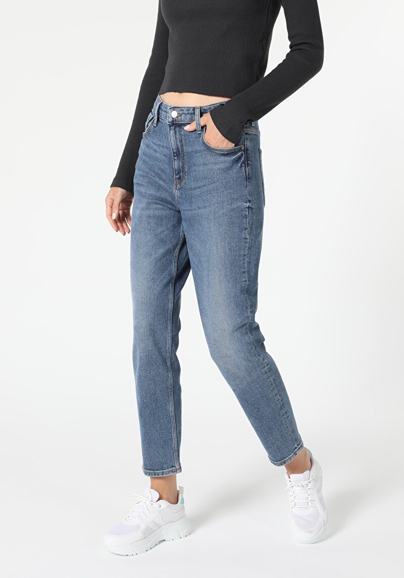 Зображення 891 Maya Джинси Жіночі Сині Вузького Крою Cl1056315