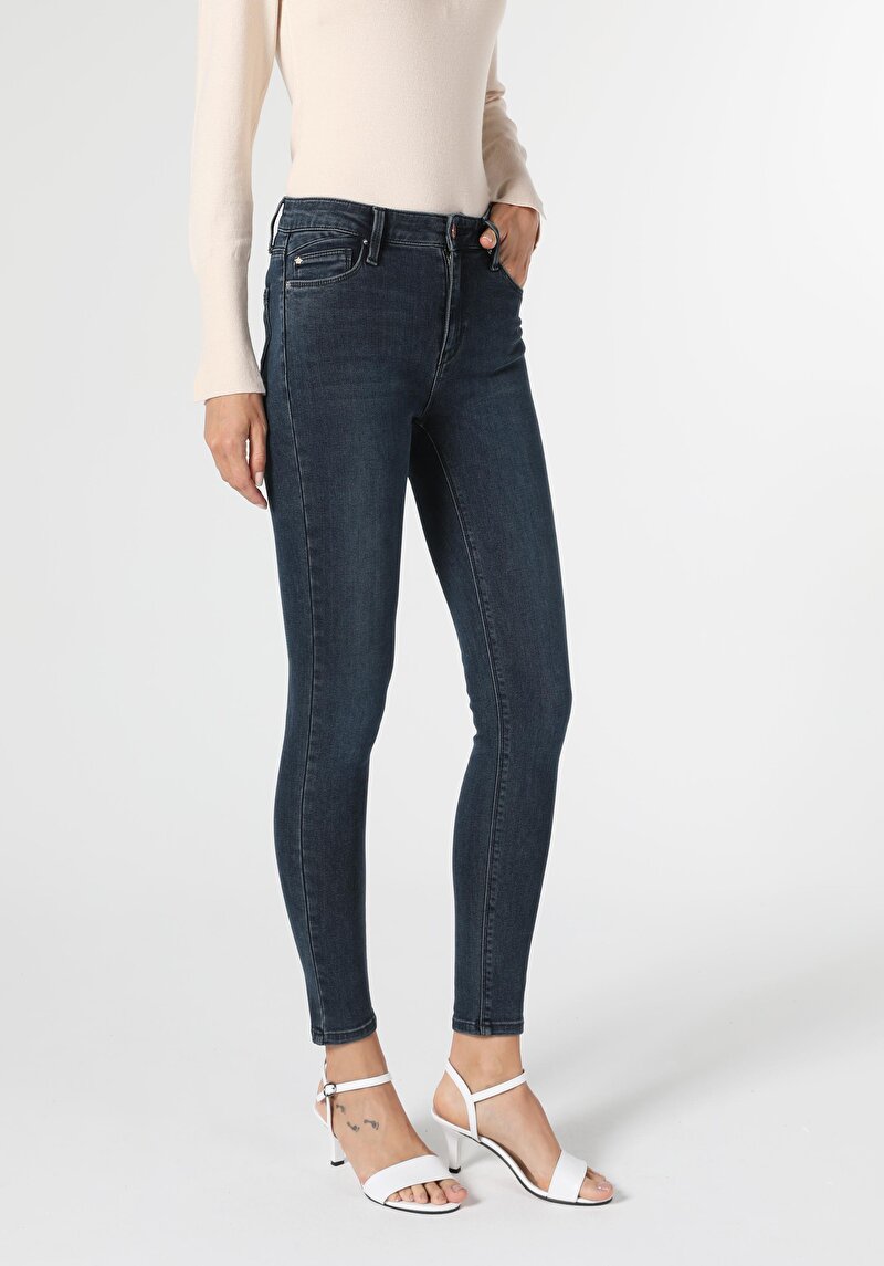 Показати інформацію про 759 Lara Джинси Жіночі  Супер Вузького Крою Cl1056274