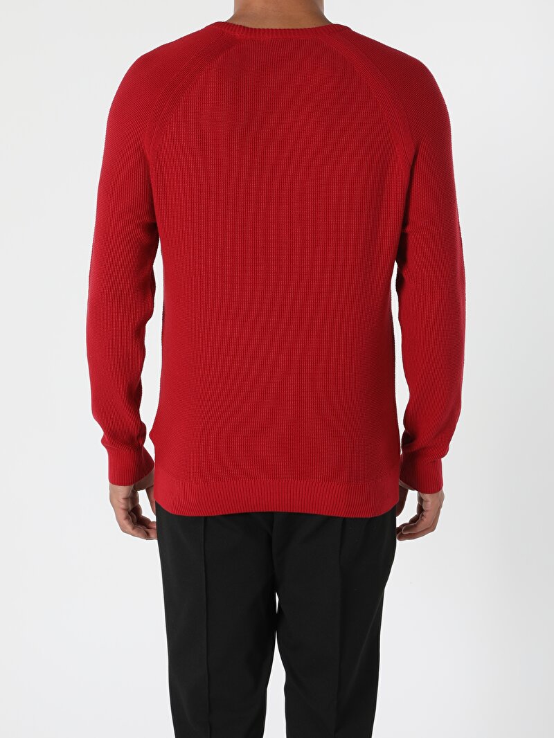 Показати інформацію про Светр Чоловічий Червоний  Cl1054867