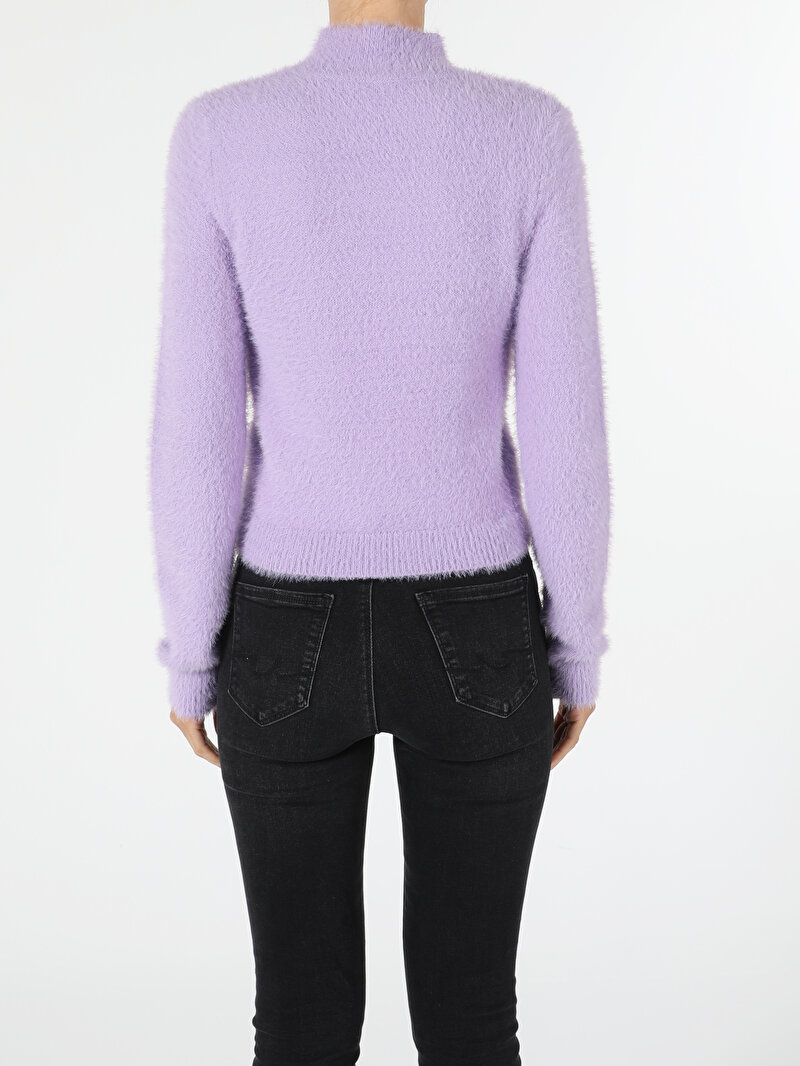 Показати інформацію про Светр Жіночий Фіолетовий  Cl1050737