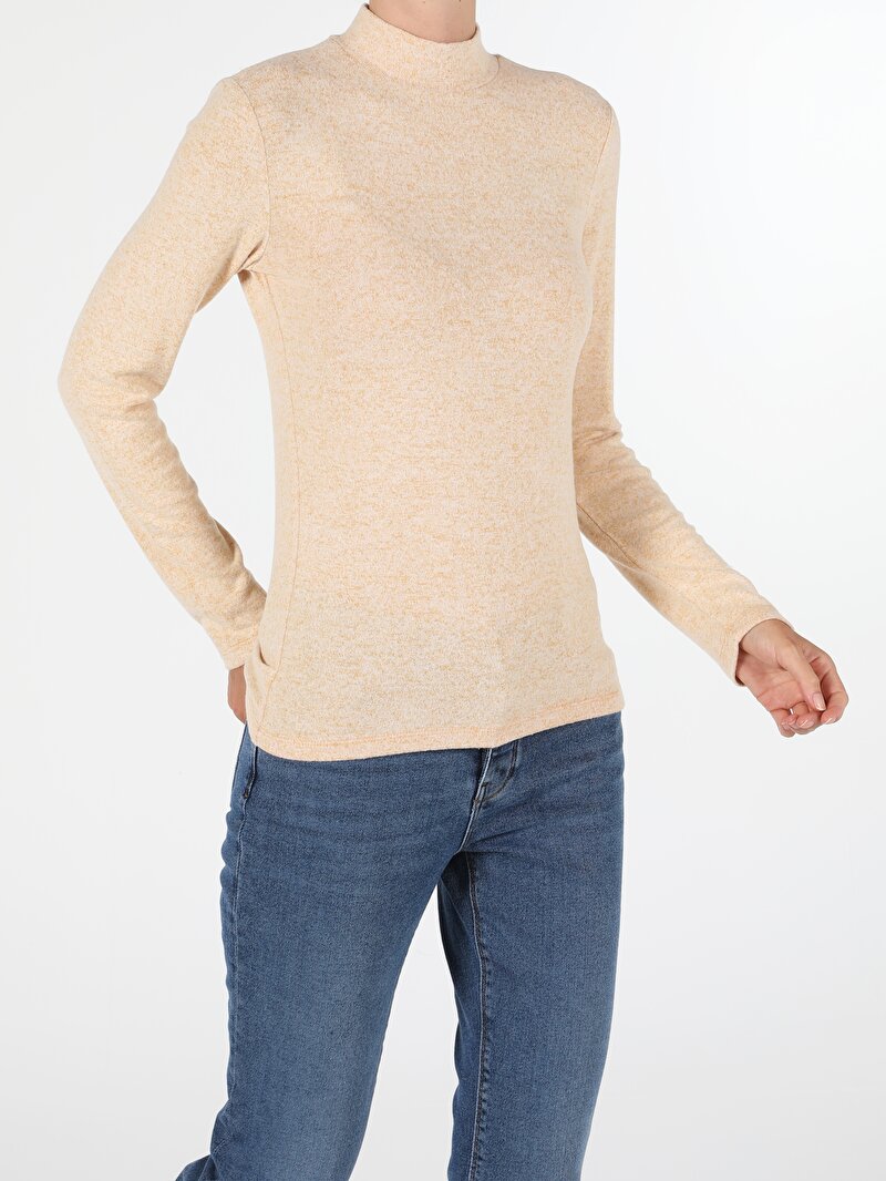 Показати інформацію про Футболка З Довгим Рукавом Жіноча Жовта  Cl1050998