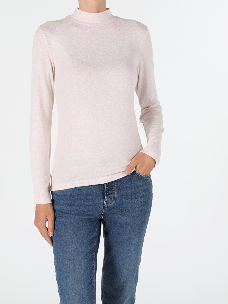 Показати інформацію про Футболка З Довгим Рукавом Жіноча Рожева  Cl1050998