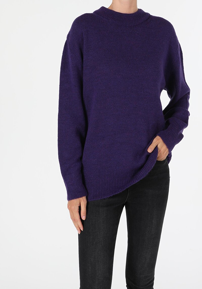 Зображення Светр Жіночий Фіолетовий  Cl1055891