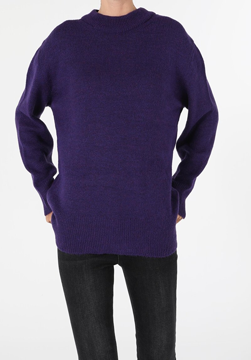 Показати інформацію про Светр Жіночий Фіолетовий  Cl1055891