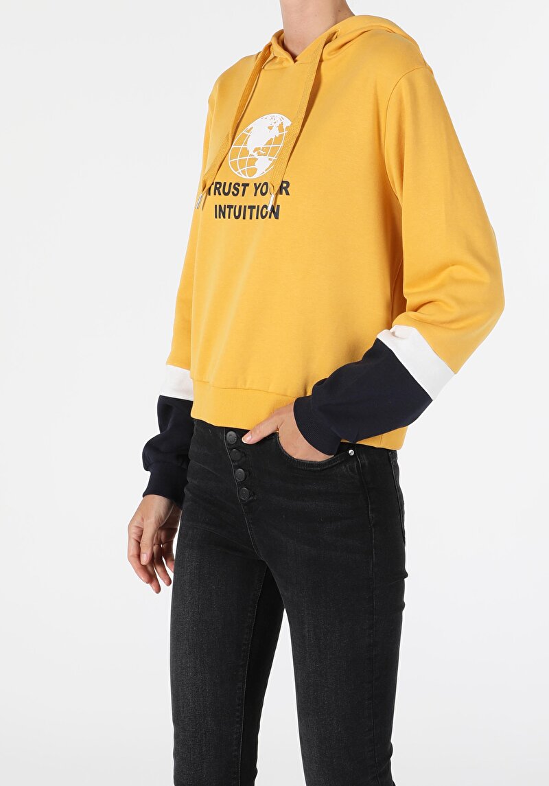 Зображення Толстовка Жіноча Жовта  Cl1055929