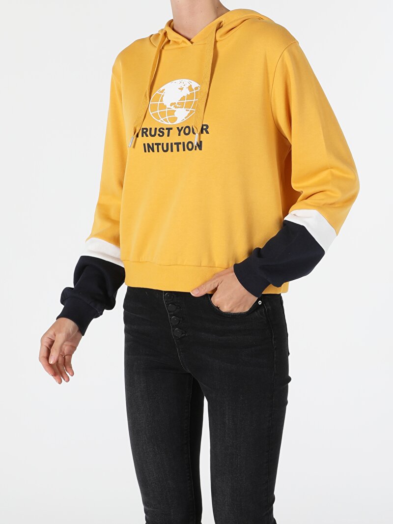 Показати інформацію про Толстовка Жіноча Жовта  Cl1055929