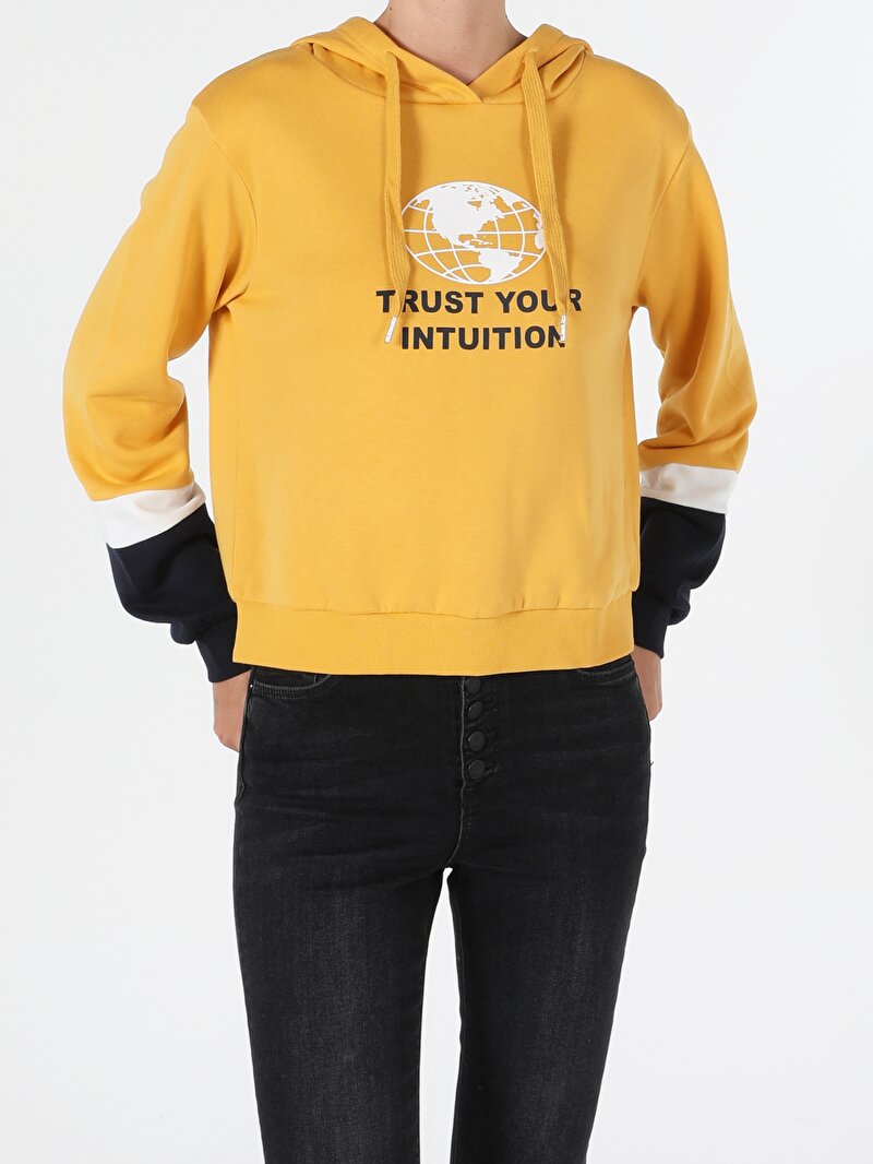 Показати інформацію про Толстовка Жіноча Жовта  Cl1055929