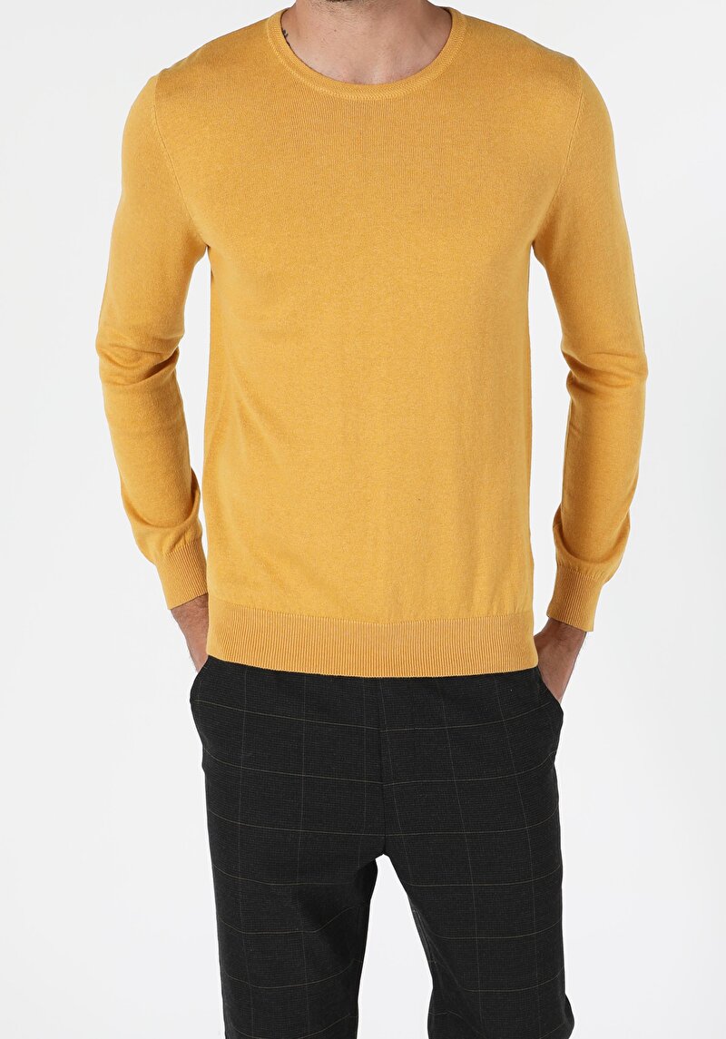 Зображення Светр Чоловічий Жовтий  Cl1051445