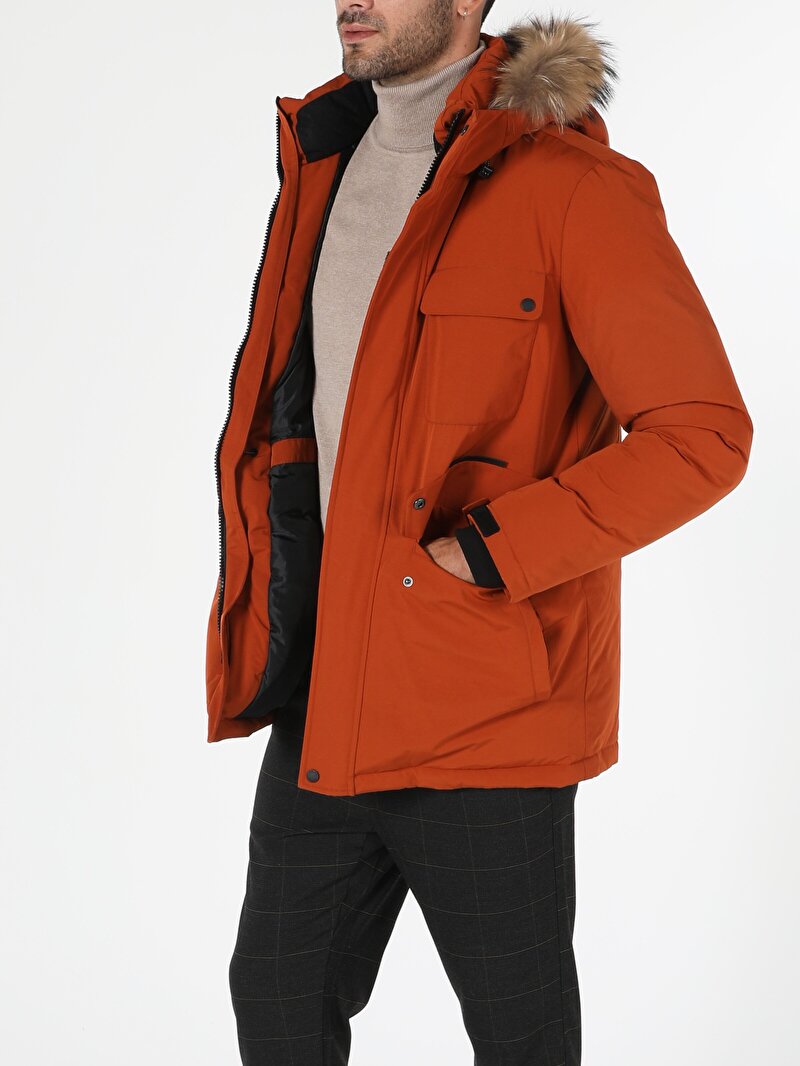 Показати інформацію про Куртка Чоловіча Помаранчева Cl1055672