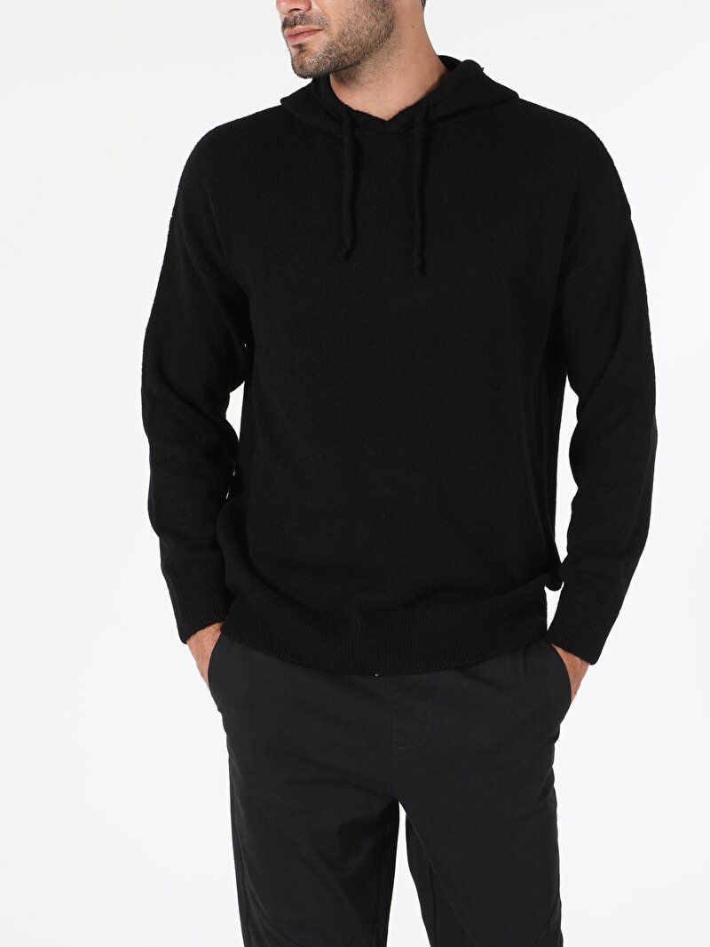 Показати інформацію про Светр Чоловічий Чорний  Cl1056004