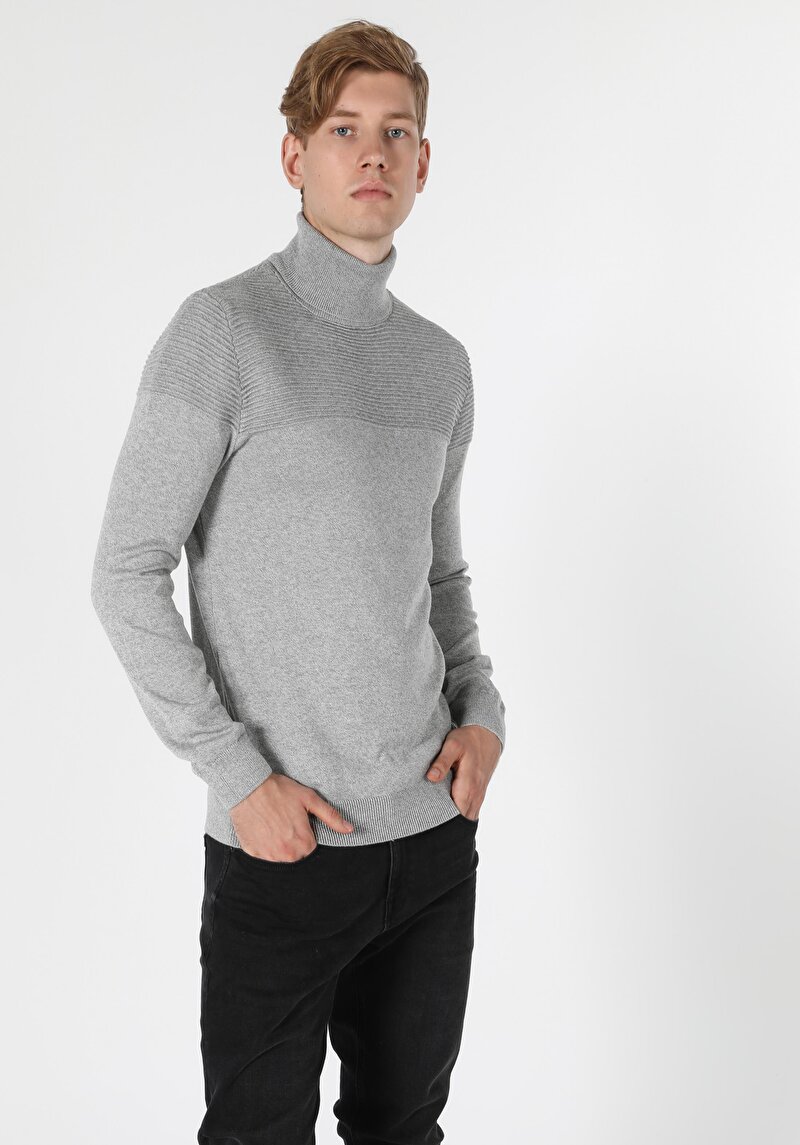Зображення Светр Чоловічий Сірий  Cl1050233