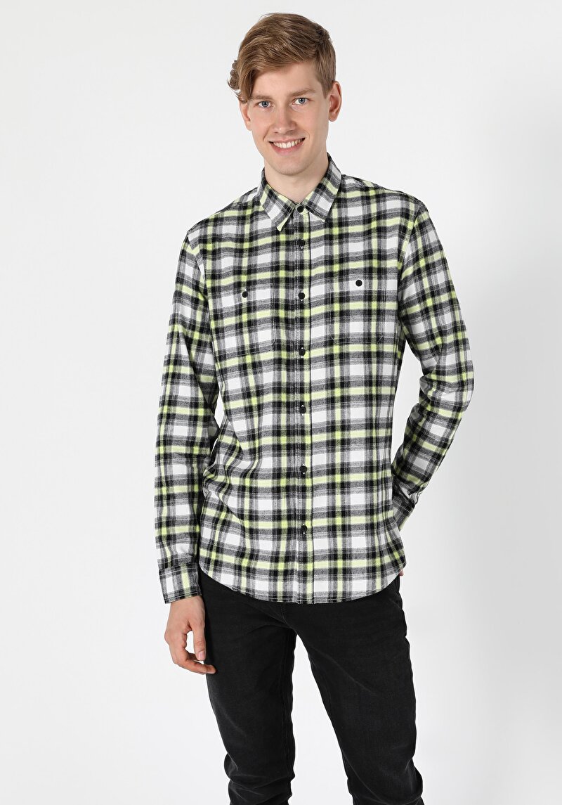 Зображення Сорочка З Довгим Рукавом Чоловіча Чорна  Cl1055663