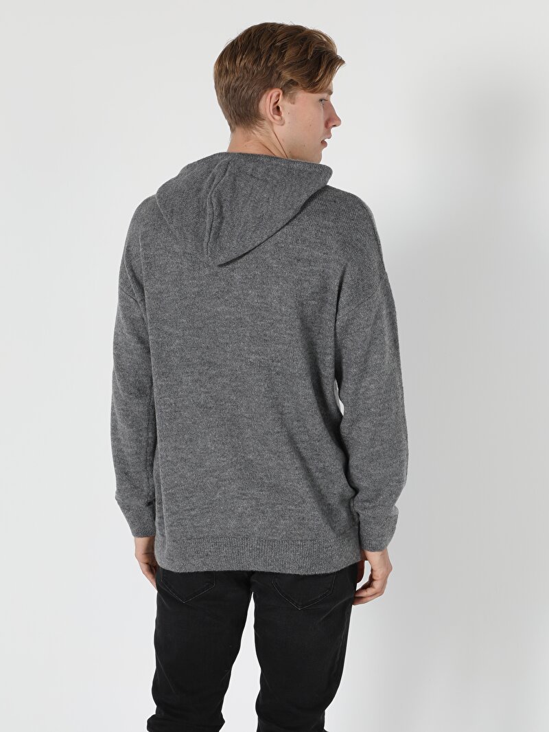 Показати інформацію про Светр Чоловічий Сірий  Cl1056004