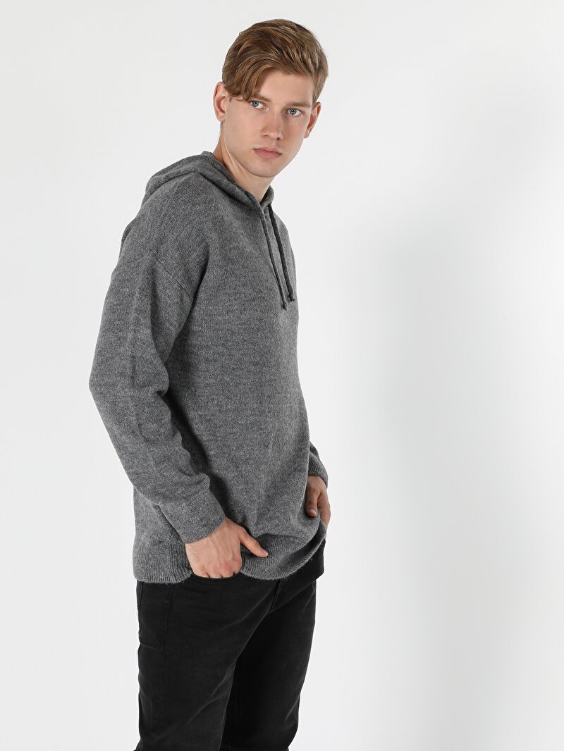 Показати інформацію про Светр Чоловічий Сірий  Cl1056004