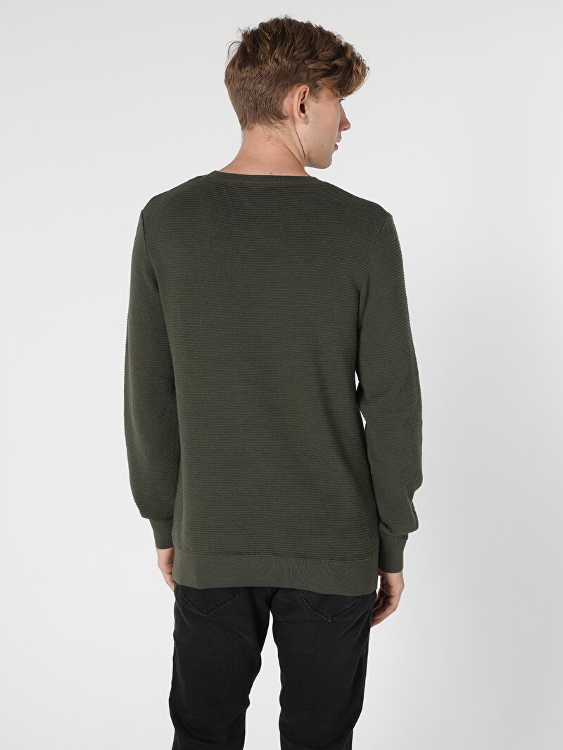 Показати інформацію про Светр Чоловічий Зелений  Cl1056030