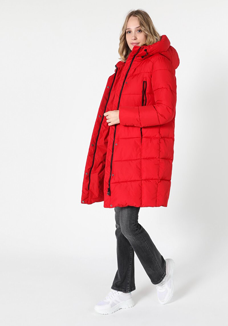 Зображення Пальто Жіноче Червоне  Cl1055700
