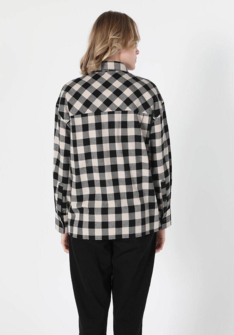 Показати інформацію про Сорочка З Довгим Рукавом Жіноча Чорна  Cl1055816