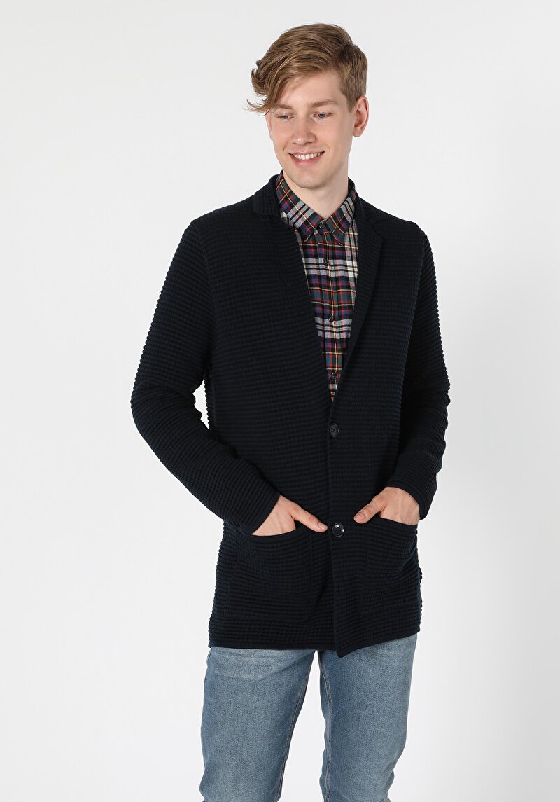 Зображення Кардиган Чоловічий Синій  Cl1056095