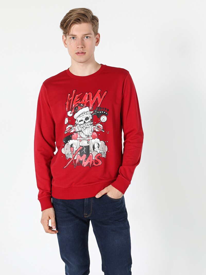 Показати інформацію про Толстовка Чоловіча Червона  Cl1056532