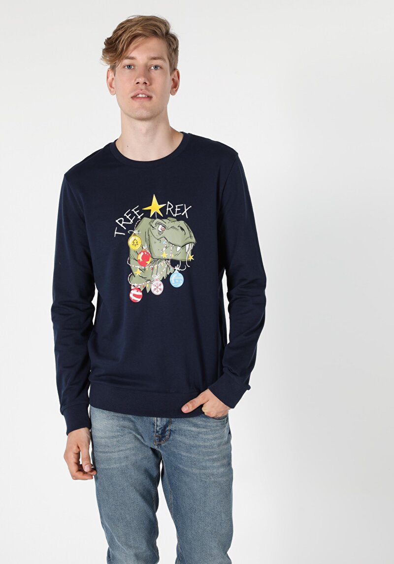 Зображення Толстовка Чоловіча Синя  Cl1056533